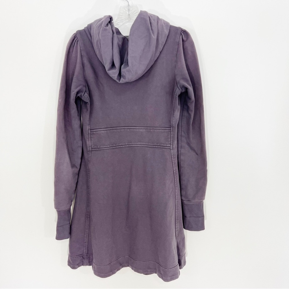 Prairie Underground Long Cloak Hoodie Zip Up Sweatshirt Size Small Organic - Picture 7 of 7